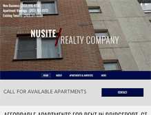 Tablet Screenshot of nusiterealty.com